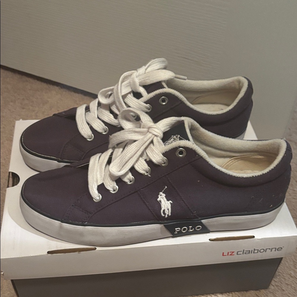 Polo by Ralph Lauren Men's Dark Blue Sneakers